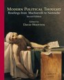 Modern Politcal Thought Readings from Machiavelli to Nietzsche