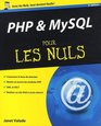 PHP  MySQL pour les Nuls