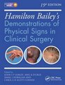 Hamilton Bailey's Physical Signs Demonstrations of Physical Signs in Clinical Surgery 19th Edition