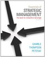 Essentials of Strategic Management The Quest for Competitive Advantage