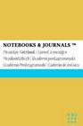 Quaderni Pentagrammati Notebooks  Journals Pocket Giallo Soft Cover