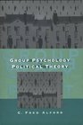 Group Psychology and Political Theory