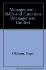 Management  Skills and Functions