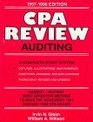 Cpa Review Auditing 19971998