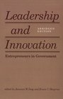 Leadership and Innovation  Entrepreneurs in Government