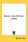 Russia And Reform