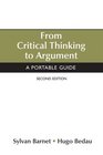 From Critical Thinking to Argument