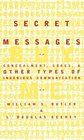 Secret Messages  Concealment Codes And Other Types Of Ingenious Communication