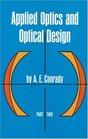 Applied Optics and Optical Design