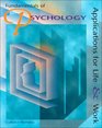 Fundamentals of Psychology Applications for Life and Work