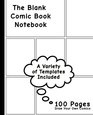 Blank Comic Book Variety of Templates 75 x 925 130 Pages comic panelFor drawing your own comics idea and design sketchbookfor artists of all levels