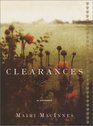 Clearances A Memoir