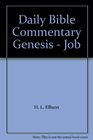 Daily Bible Commentary Genesis  Job