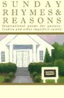 Sunday Rhymes  Reasons Inspirational poems for pastors leaders and other imperfect saints