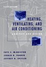 Heating Ventilating and Air Conditioning  Analysis and Design
