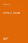 Where Art Belongs  / Intervention