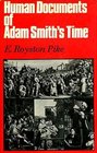 Human documents of Adam Smith's time