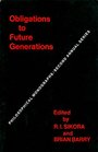 Obligations to Future Generations