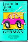 German Level 1 Learn In Your Car