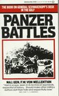 Panzer Battles : A Study of the Employment of Armor in the Second World War