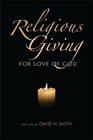 Religious Giving For Love of God