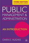 Public Management and Administration An Introduction