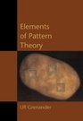 Elements of Pattern Theory
