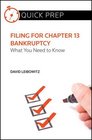 Filing for Chapter 13 Bankruptcy What You Need to Know