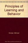 The Principles of Learning  Behavior