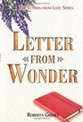 Letter from Wonder