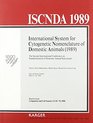 Iscnda 1989 International System for Cytogenetic Nomenclature of Domestic Animals 1989  The Second International Conference on Standardization of