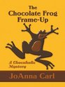 The Chocolate Frog Frame-Up (Chocoholic, Bk 3) (Large Print)