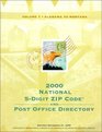 National Five Digit Zip Code and Post Office Directory 2000