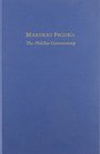 Marsillio Ficino The Philebus Commentary