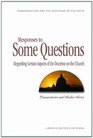 Responses to Some Questions and Answers on Certain Aspects of the Doctrine of the Church