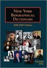 New York Biographical Dictionary  Two Volumes