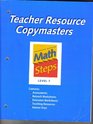 Teacher Resource Copymasters