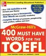 400 MustHave Words for the TOEFL
