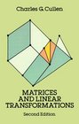 Matrices and Linear Transformations
