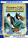 Surf's Up Coloring and Activity Book 3in1