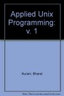 Applied Unix Programming/Book and Disk