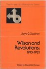 Wilson and revolutions 19131921