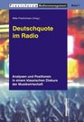 Deutschquote im Radio