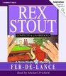 Fer-de-Lance (Nero Wolfe, Bk 1) (Audio CD) (Unabridged)