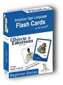 Sign2Me - ASL Flashcards: Beginners Series - Objects & Emotions (Incl. ASL + English + Spanish) (Beginner Series) (Beginner Series)