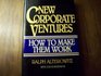 New Corporate Ventures How to Make Them Work