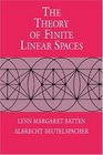 The Theory of Finite Linear Spaces Combinatorics of Points and Lines