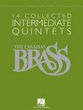 THE CANADIAN BRASS 14 COLLECTED INTERMEDIATE QUINTETS  CONDUCTOR'S SCORE  BR QUINTET