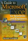 A Guide to Microsoft Excel for Scientists and Engineers