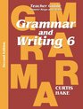 Grammar  Writing Teacher Edition Grade 6